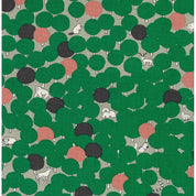 Kokka - Cotton/Linen Sheeting - Marble SUD Tree Dot - Green