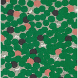 Kokka - Cotton/Linen Sheeting - Marble SUD Tree Dot - Green