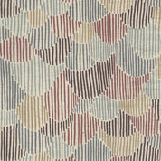 Kokka - Cotton/Linen Sheeting - Pathway by Bookhou - Scallops - Beige