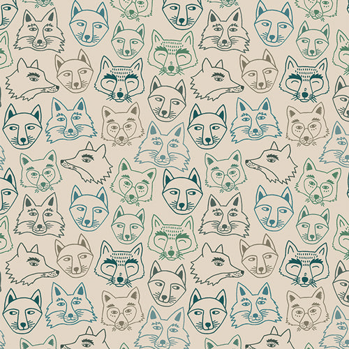 Art Gallery -  Timberline - Hello Fox Sycamore - Flannel