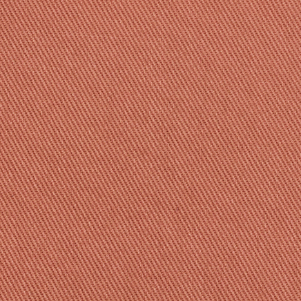 A square fabric swatch, showing a fine woven texture in a warm terracotta or rust color on a white background.