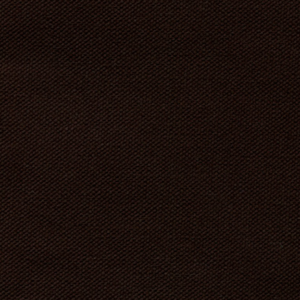 A square fabric swatchs, showing a dark brown woven texture on a white background.