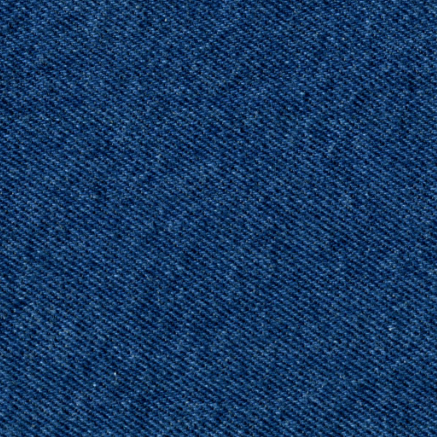Navy blue denim fabric swatch