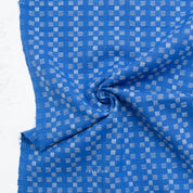Fableism - Fine and Dandy - Basket Weave - Bright Blue