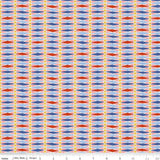 Riley Blake - Liberty - Summer Fair - Fairground Stripe