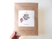 Junebug & Darlin - 6" Cross Stitch Kit - Floweret