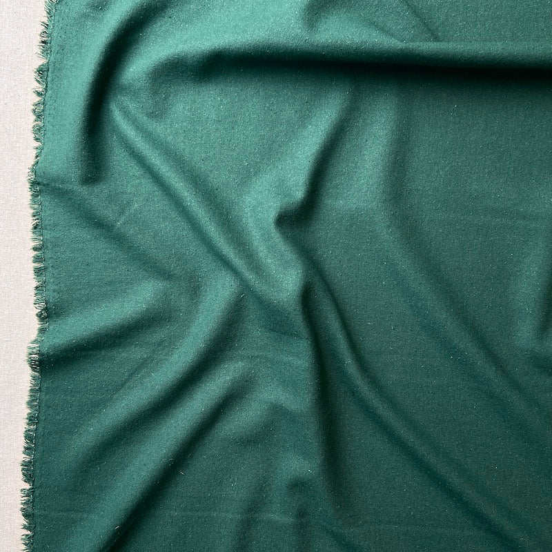 Silk Noil - Teal Green