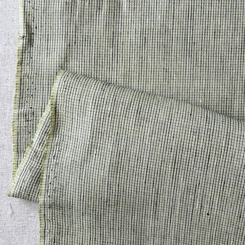 Lino Textile - Linen - Two Tones - Green Mini Check