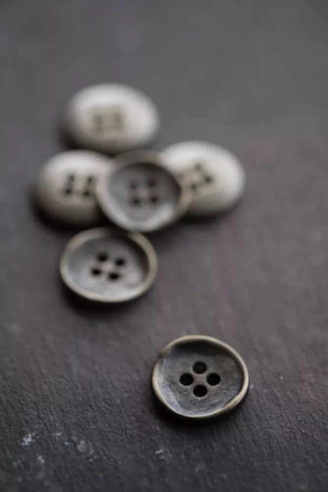 Merchant & Mills - 15mm Metal Buttons - Stamped