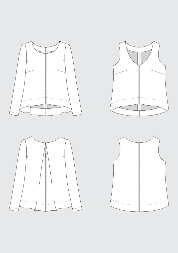 Grainline - Hadley Top - Various Sizes