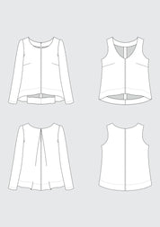 Grainline - Hadley Top - Various Sizes
