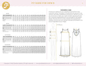 Paradise Patterns - Hallon Dress - PDF and Printed Pattern