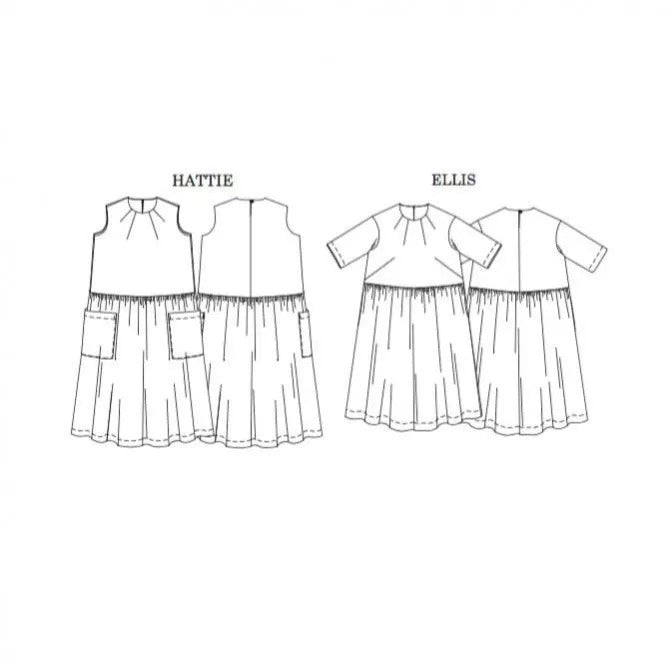 Merchant & Mills - The Ellis and Hattie - PDF and Printed Pattern