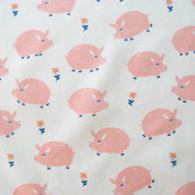 Birch Fabrics - Organic Cotton Poplin - Oink