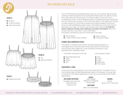 Paradise Patterns - Humla Romper - PDF and Printed Pattern