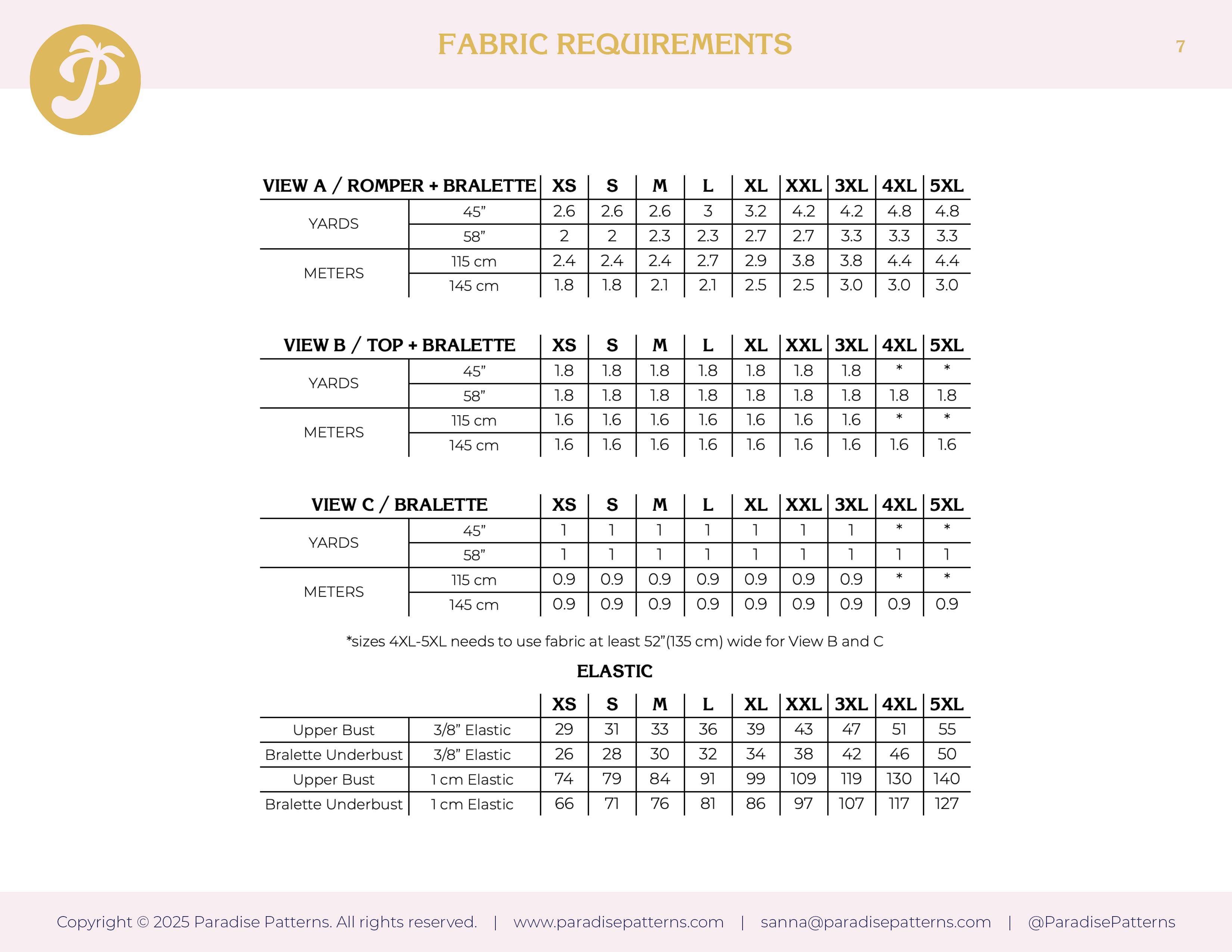 Paradise Patterns - Humla Romper - PDF and Printed Pattern