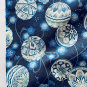 Sevenberry - Cotton Poplin - Temar Balls - Navy