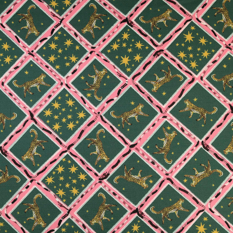 Fabric Godmother - Cotton Denim - Jasper - Bottle Green