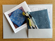Alice Makabe - Embroidery Kit - Hope Bird Doily - Blue