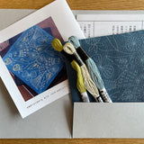 Alice Makabe - Embroidery Kit - Hope Bird Doily - Blue