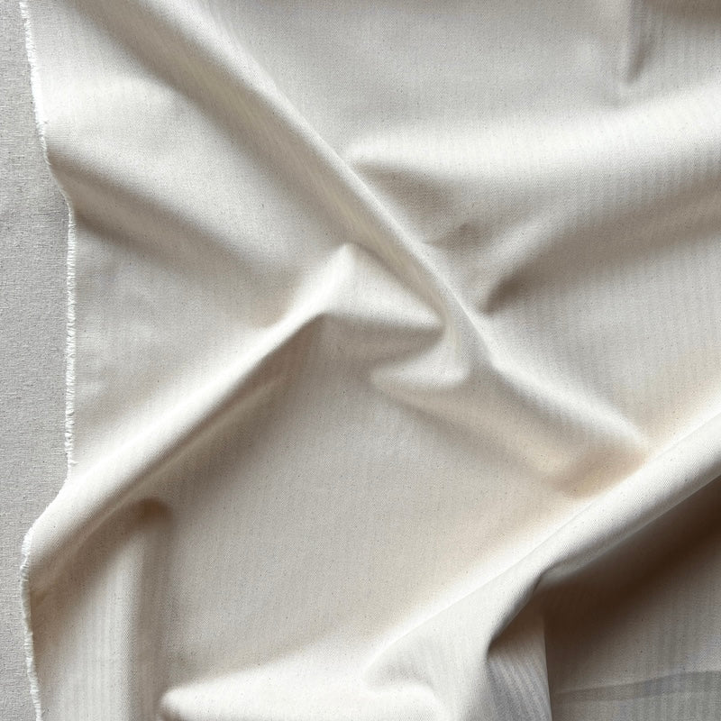 Vienna Herringbone Twill - Cotton - 9oz - Natural