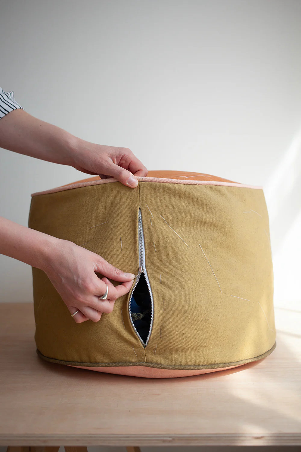 Modern Sewing Co. - Zero Waste Pouffe - PDF and Printed Pattern