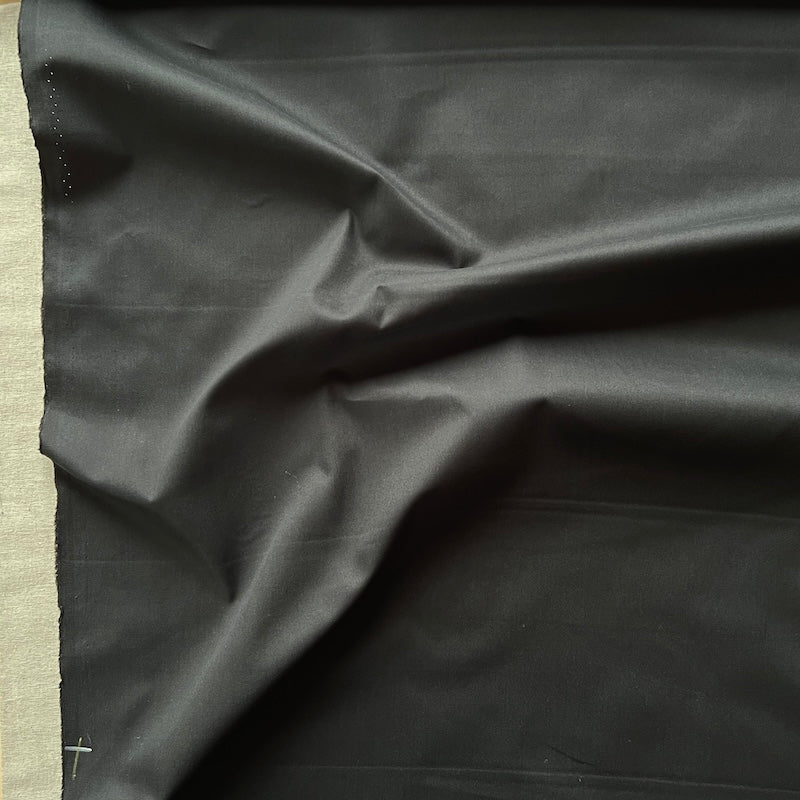 Micro Sanded French Twill - Cotton - 5 oz - Black