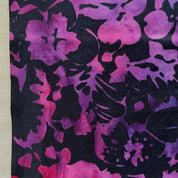 Hoffman - Bali Batik - Packed Floral - Grape Juice
