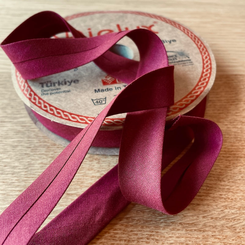 Bias Tape - 20mm (3/4") - Cotton - Various Colors