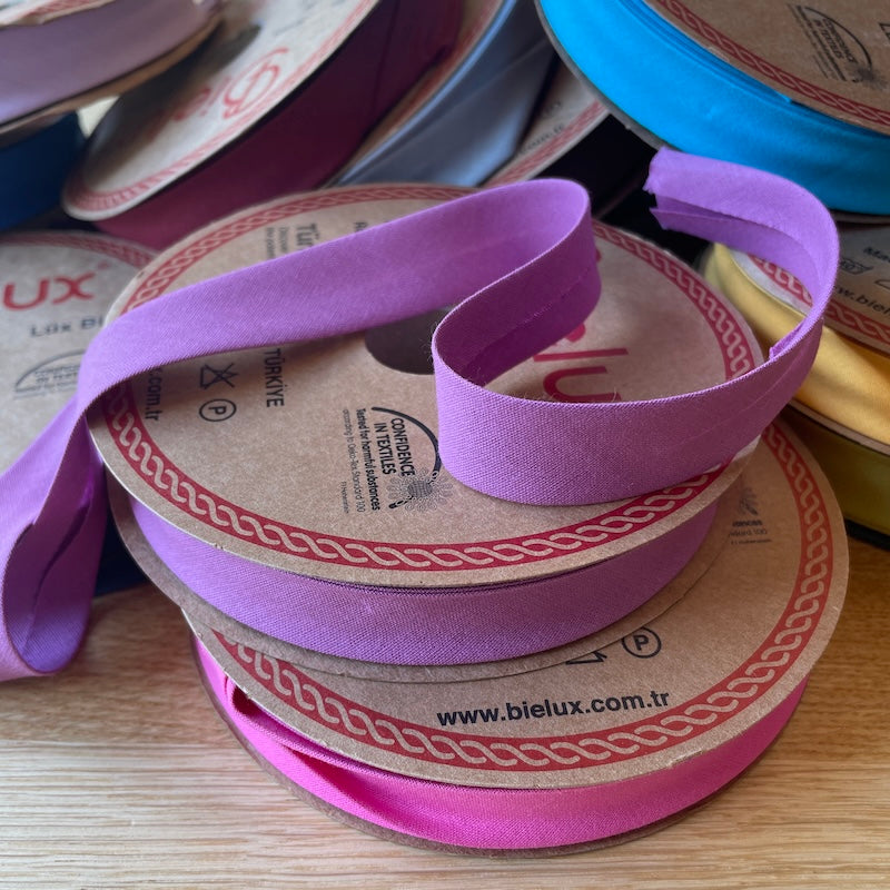 Bias Tape - 20mm (3/4") - Cotton - Various Colors