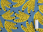 Fabric Godmother - Cotton Denim - Platano - Blue