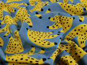 Fabric Godmother - Cotton Denim - Platano - Blue