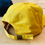 Bolt Hat - Mustard with Aqua
