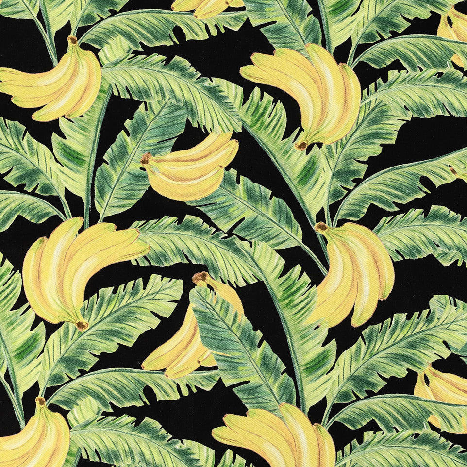 Fabric Godmother - Cotton Denim - Miami - Black