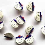 Textile Garden - Poly Button - 12mm - Sailors
