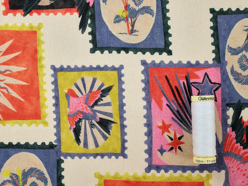 Fabric Godmother - Viscose/Linen - Yoko - Ivory
