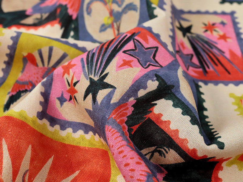 Fabric Godmother - Viscose/Linen - Yoko - Ivory