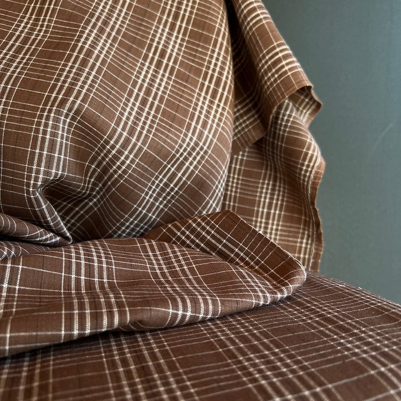 Diamond Textiles - Rustic Homespun Cotton - Coffee