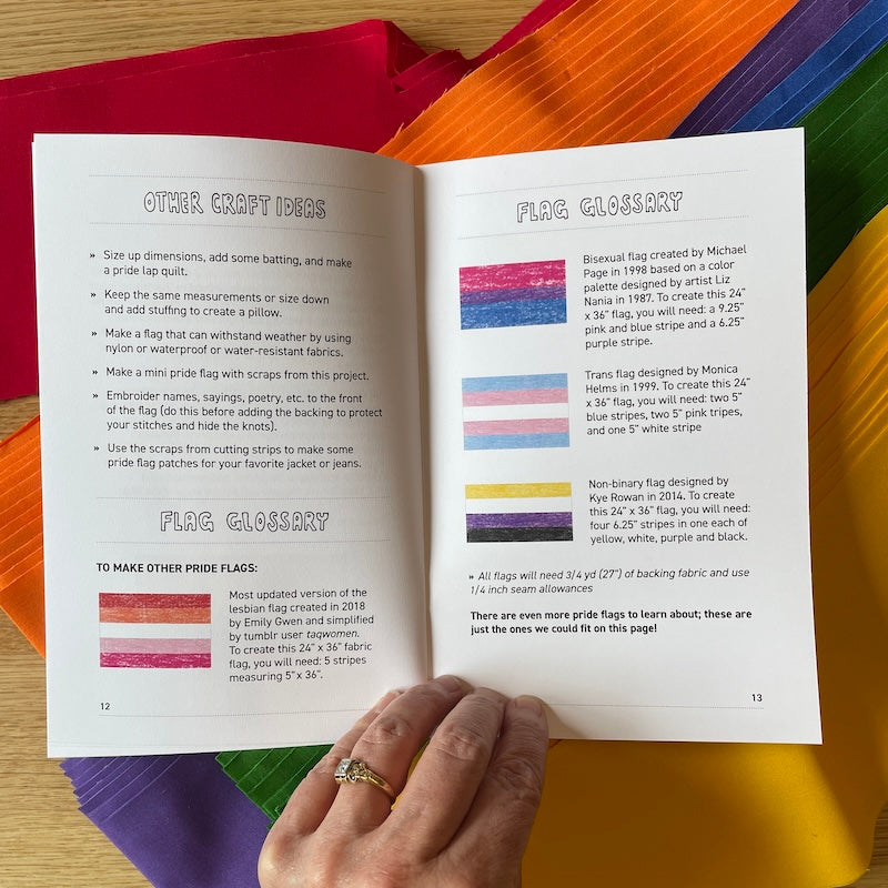 Bolt Pride Flag - Zines and Kits