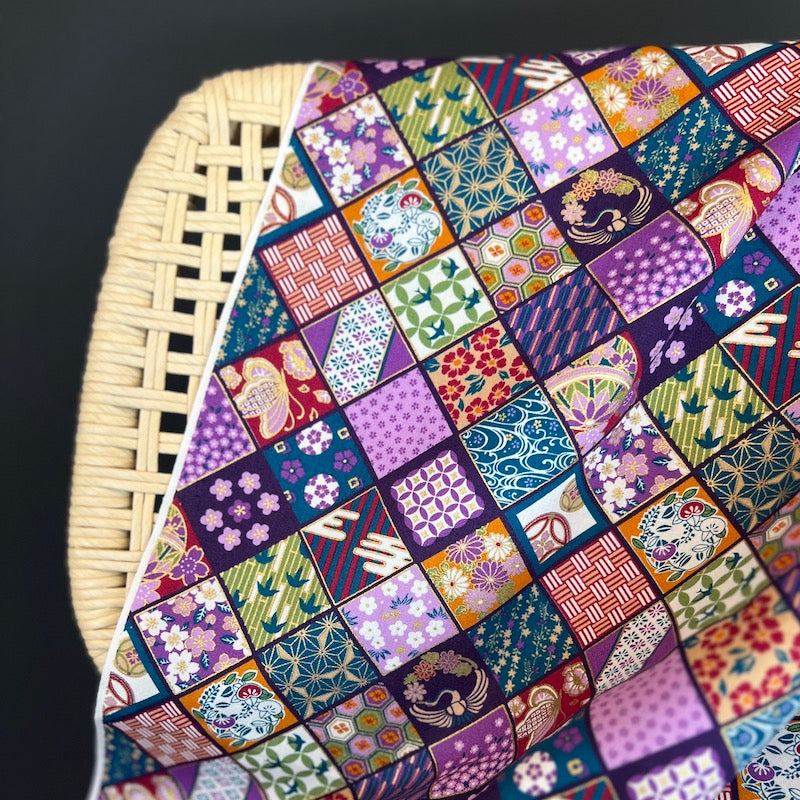 Senyo - Cotton Sheeting - Floral Collage - Multi