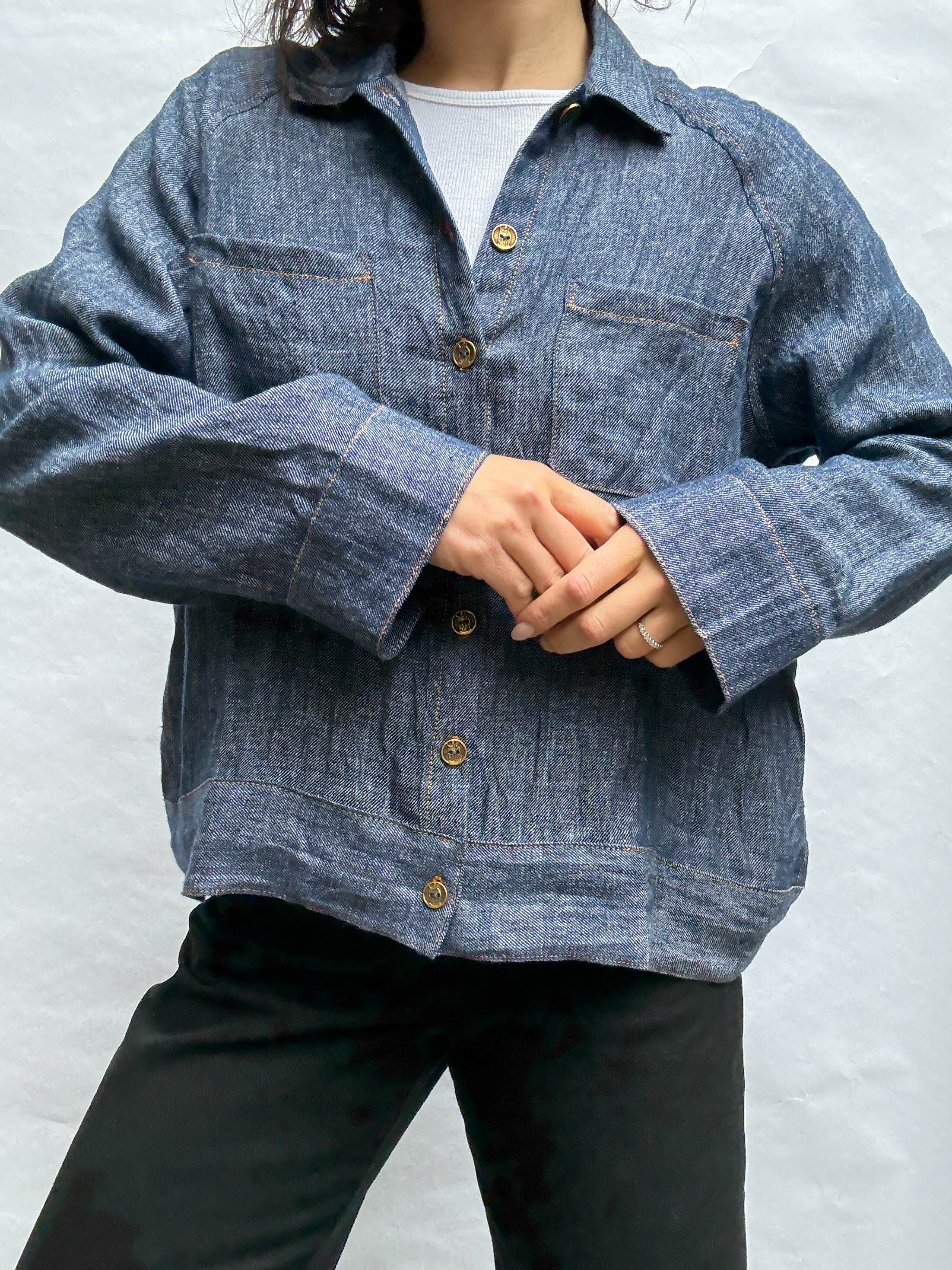 Paradise Patterns - Rose Raglan Button Up - PDF and Printed Pattern