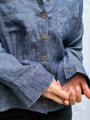 Paradise Patterns - Rose Raglan Button Up - PDF and Printed Pattern