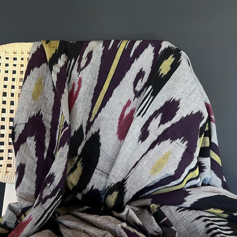 Pochampally Ikat - Cotton - Black
