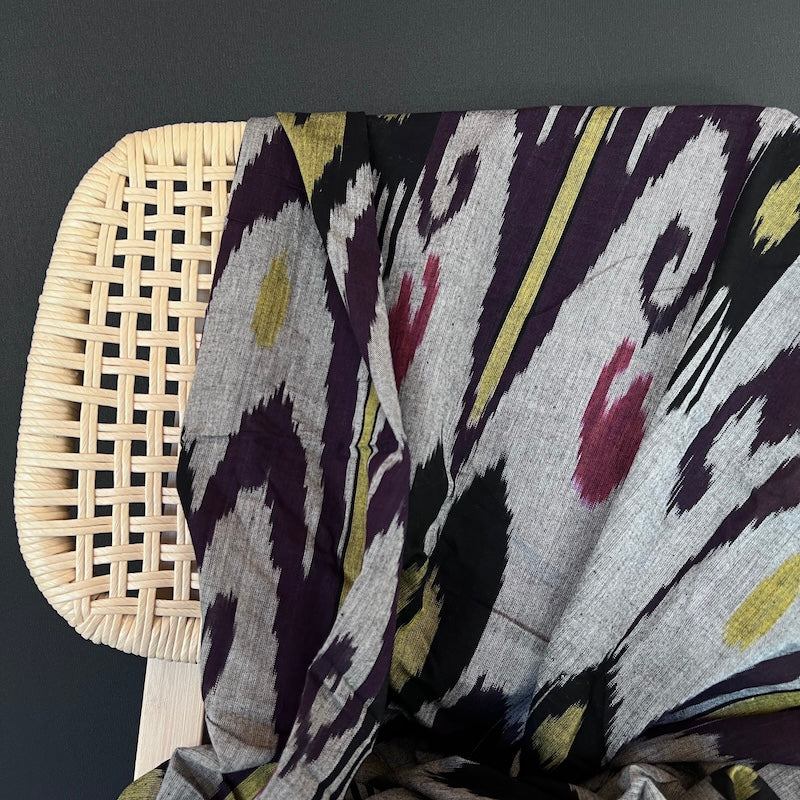 Pochampally Ikat - Cotton - Black
