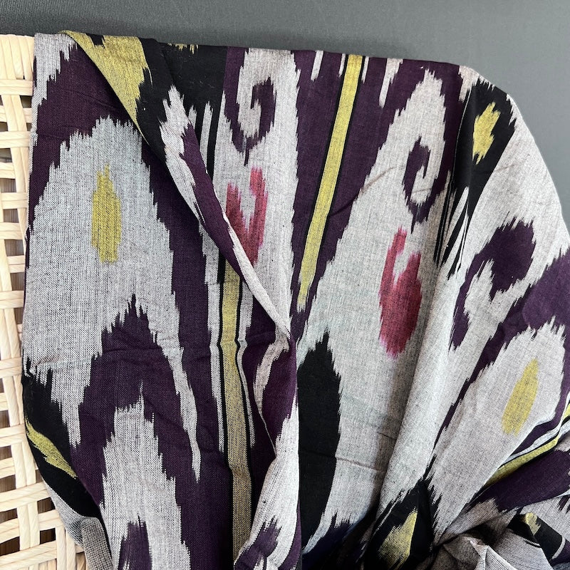 Pochampally Ikat - Cotton - Black