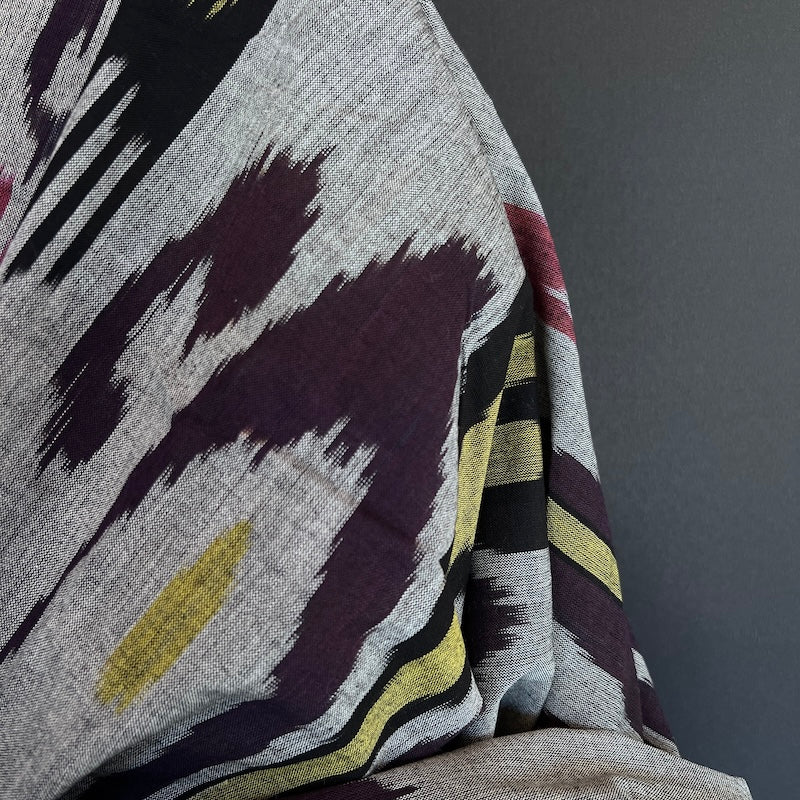 Pochampally Ikat - Cotton - Black