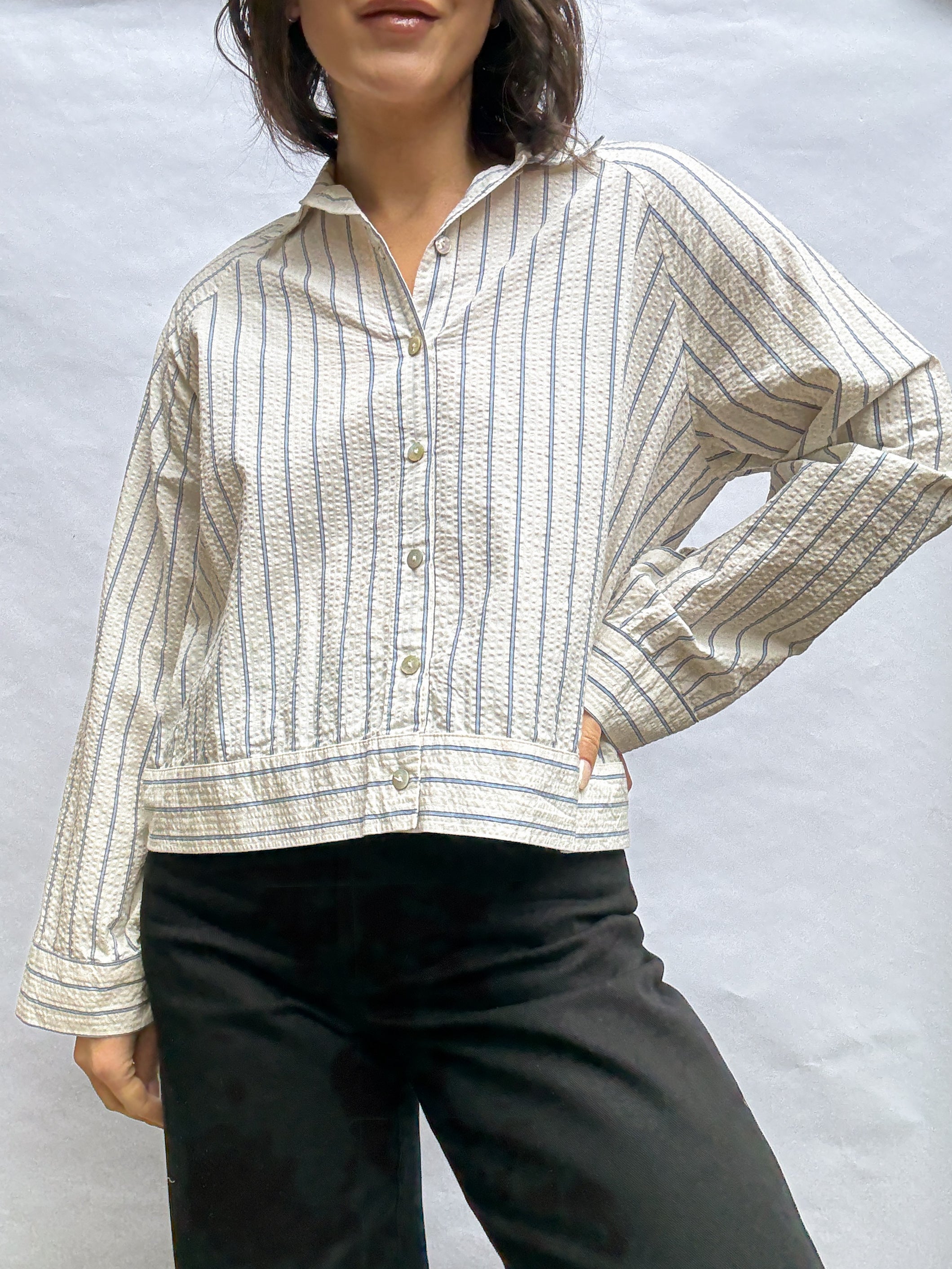 Paradise Patterns - Rose Raglan Button Up - PDF and Printed Pattern