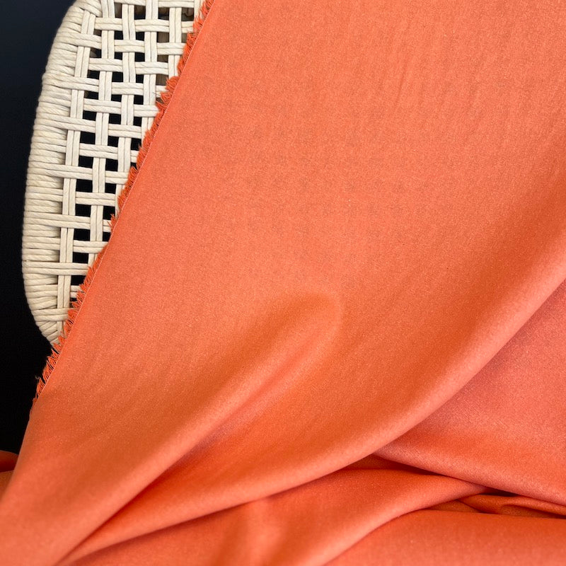 Silk Noil - Coral