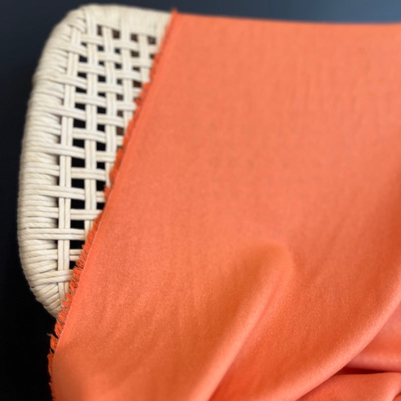 Silk Noil - Coral