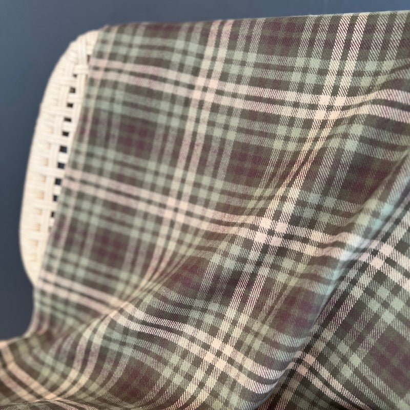 Marcus Fabrics - Cotton Flannel - Primo Plaid - Spice Mix - Green